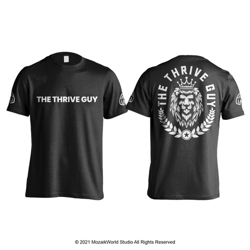Thrive T shirt brand designs Design by mozaikworld