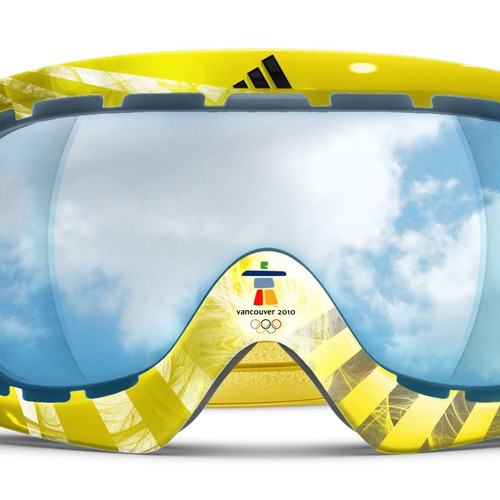 Design adidas goggles for Winter Olympics Design von More Sky