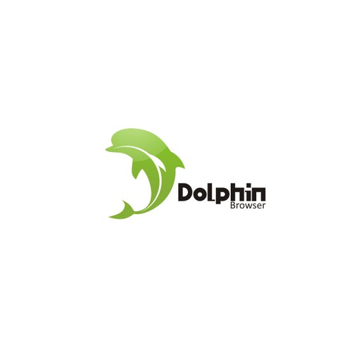 New logo for Dolphin Browser Design by Rifz