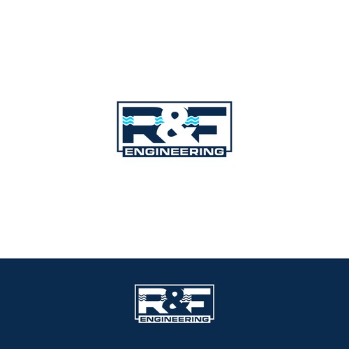 Business logo for flood control engineering firm Design by Rima Ayunda