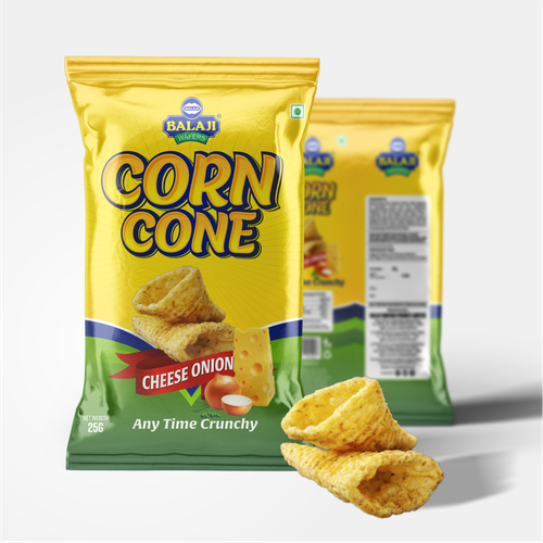 Amazing Pack design for our newly corn snacks Design by area 55