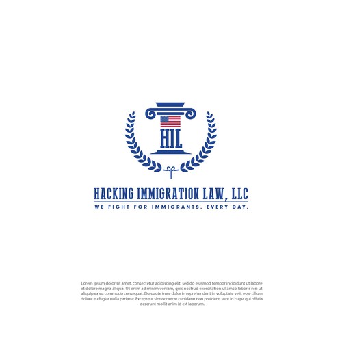 Law Firm Logo Design réalisé par Parbati