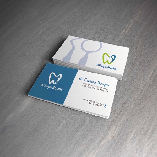 Design di create professional cards for our dental business di grintdeveraux