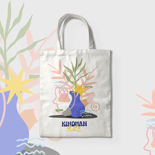 We need a hip, playful design for merch for our therapy practice Design by 3PM