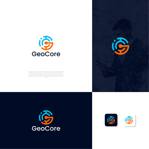 Design a logo for "GeoCore", a GIS Tool Design by tomijunkier