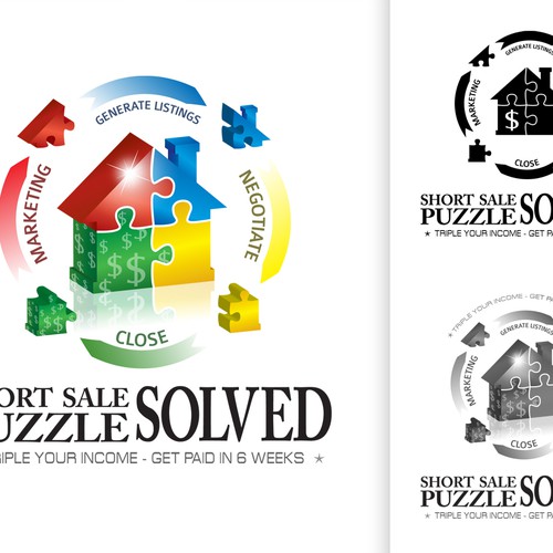 Design di New logo wanted for Short Sale puzzle di Wolvi