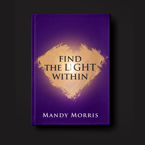 Book cover “find the light within” Design by Levro