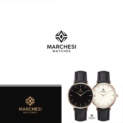 Looking for an eye catching, simple, and abstract design for my watch brand that promotes luxury Diseño de aji-aji