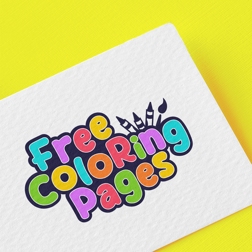 Help us create a logo for our coloring website! Design by Reverb Krafts
