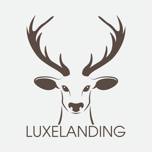 Brand Logo of Simple Design of a Stag (Male Deer) Head Design by SlakiGraphics