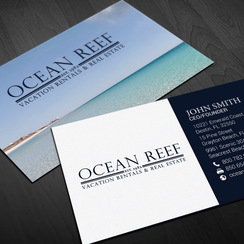 Design a fun, beach-inspired Business Card Design by chandrayaan.creative