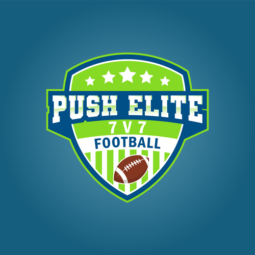 Elite football team logo designed to stand out in a crowd or tournament. Design by Saber Design