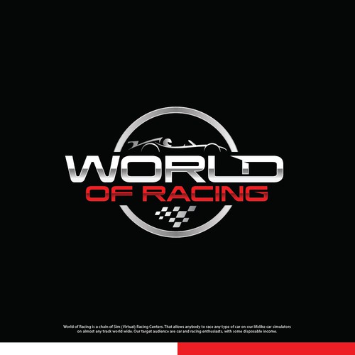 Design an exciting racing logo for virtual racing centers Design by pianpao