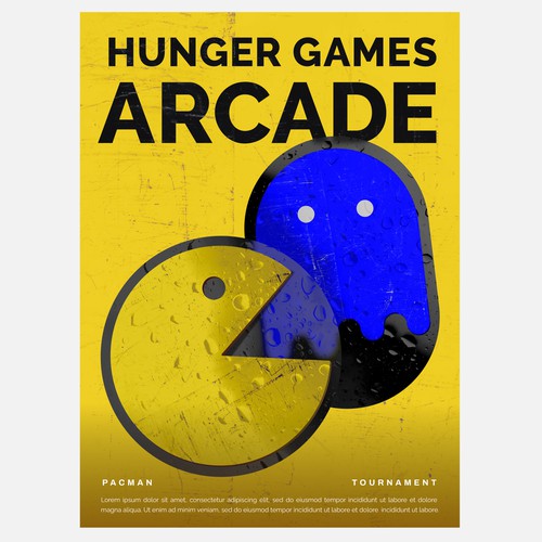 Design cover art for PACMAN arcade exhibit Design by eavum