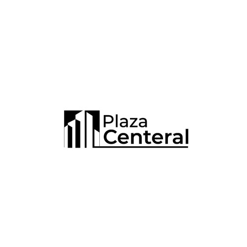 Logotipo Plaza Central Design by F & S design.