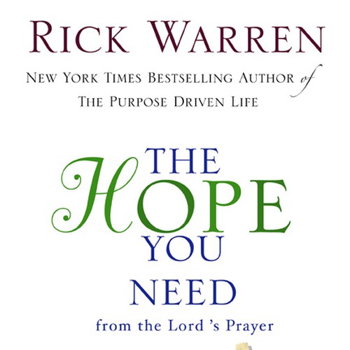 Design Rick Warren's New Book Cover Design by flower child