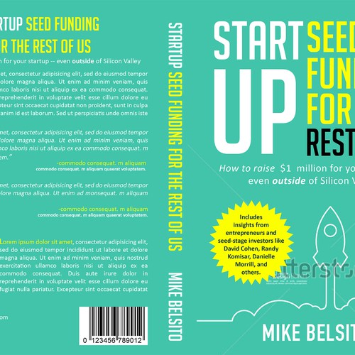 Create a vivid, compelling book cover for my upcoming book written for entrepreneurs. Design by praveen007