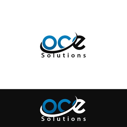 logo and business card for OCE Solutions Réalisé par albert.d