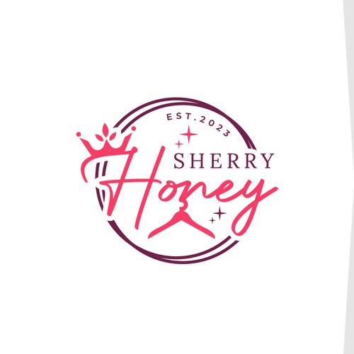 Design Sherry Honey clothing logo por MotionPixelll™