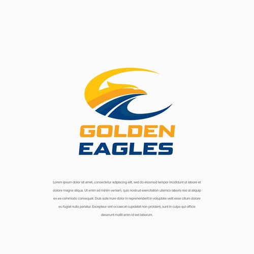 Mr.CreativeLogoさんのBasketball Team Logo for the 'Golden Eagles' (fast-tracked contest)!デザイン