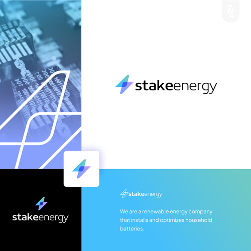 Create a logo and brand guide for our renewable energy company. Design by Joe77