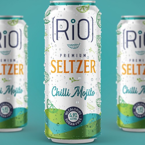 Wine Seltzer in Can design required! Design by Jony I