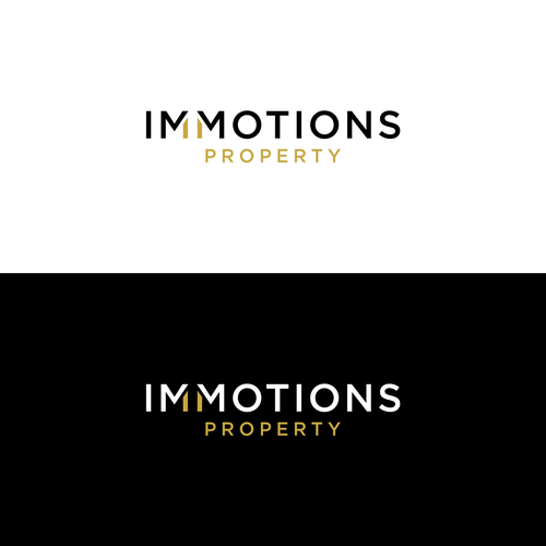 Logo IMMOTIONS PROPERTY Design by kenz-d