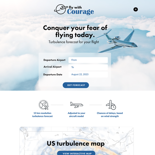 Creative Webpage Design for Aviation Company