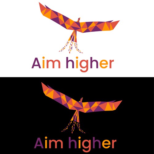 aim higher Design by TarickSS