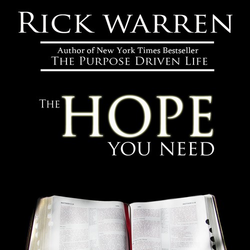Design Rick Warren's New Book Cover Design por EmB