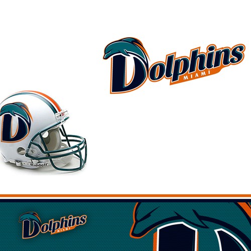 99designs community contest: Help the Miami Dolphins NFL team re-design its logo!-ontwerp door -ND-