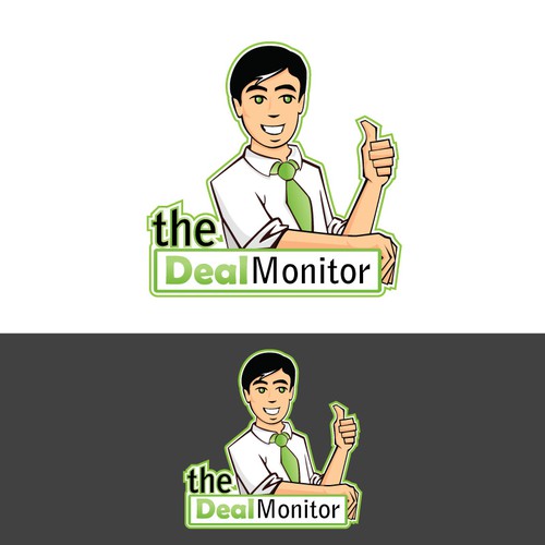 logo for The Deal Monitor Réalisé par csildsoul