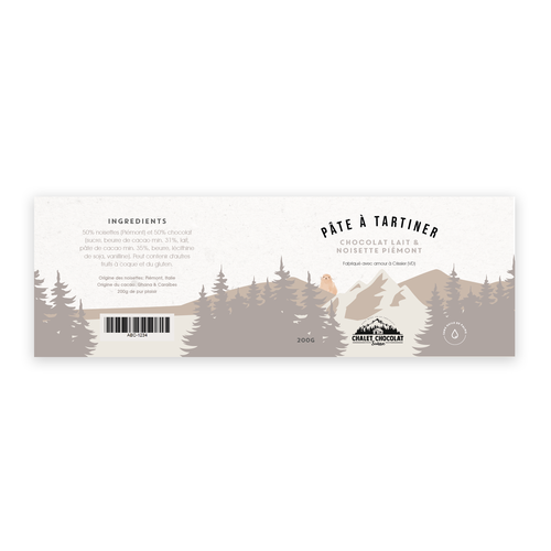 Help us find our new Hazelnut & Chocolate Spread Label Design von Trixie78