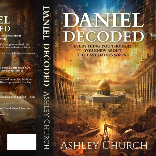 Design a cover for a book about the most significant development in the interpretation of Bible prophecy in 75 years Design von SusansArt