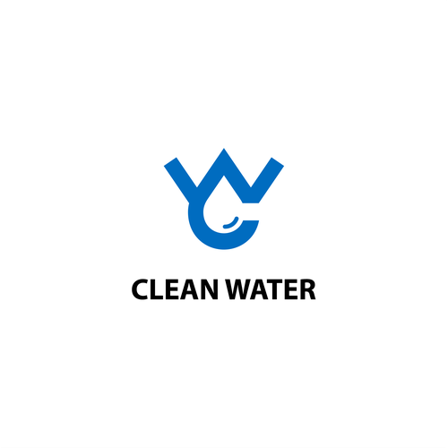 Simple Clean Logo for Water Filtration Company Design by artho!