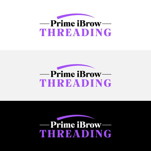 We need Modern, Attractive and Beautiful logo for Eyebrow Threading Salon Design by San Holo