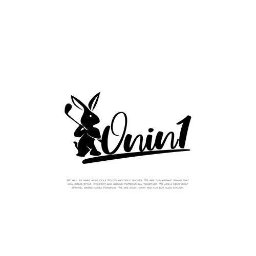 Diseño de Design a logo for a mens golf apparel brand that is dirty, edgy and fun de ElVano.id✔