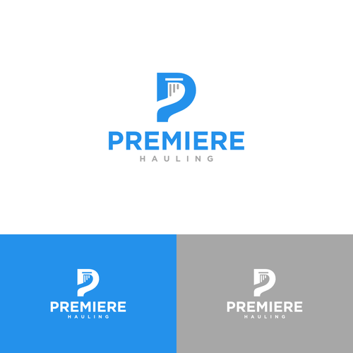 Premiere Hauling Logo Design Design by opiq98