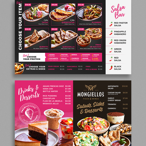 Digital Food Menu Contest! Design by Rose ❋