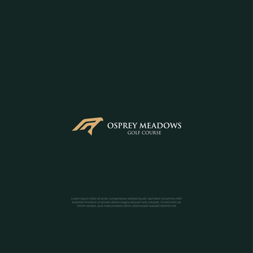 Golf Course Logo - Osprey Meadows Golf Course at Tamarack Design by suzie