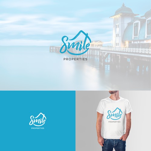 "Design a happyness logo for SMILE Properties ;)" winning Logo & brand identity pack