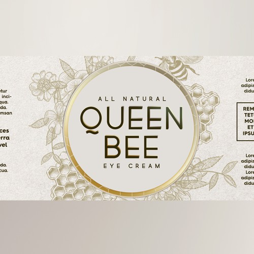 Queen Bee Label Contest Design by IleanaP