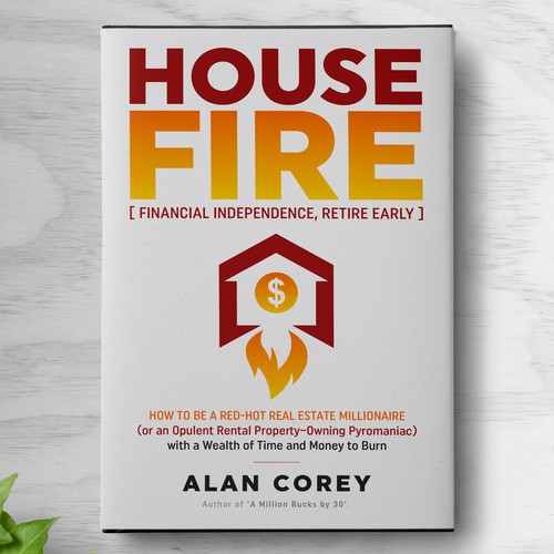 Eye-catching BOOK COVER with REAL ESTATE and EARLY RETIREMENT focus Design by OneDesigns