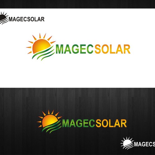 logo for Magec Solar  Design by mr.silentmotion