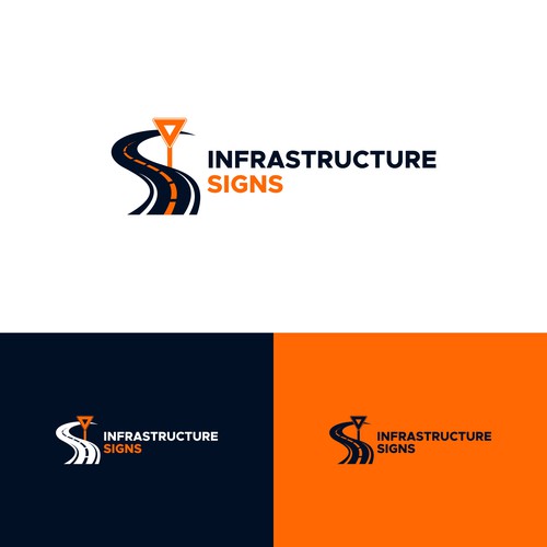 Infrastructure Signs | Construction/Sign Company Design by Qinzi Std