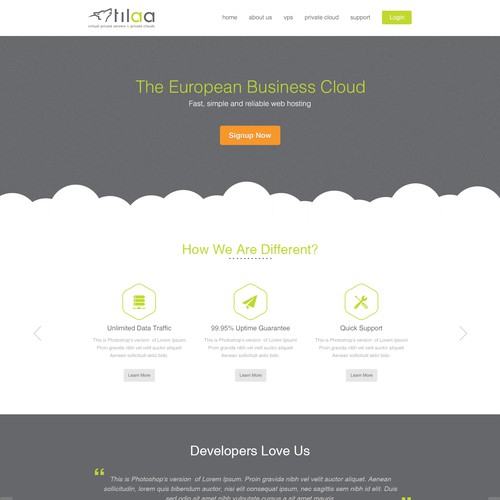 "Design a trendy and fresh landing page intended for conversion and sales." winning Landing page design