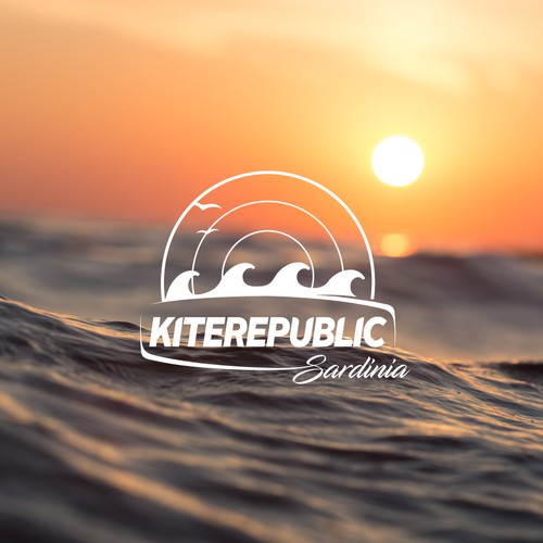 Kite Republic Sardinia - Kiteboarding School needs a youthful & professional Logo Design by S4D