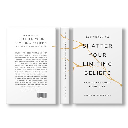 looking for a minimalist cover design, where elegant typography and subtle imagery take centre stage Design von crarief