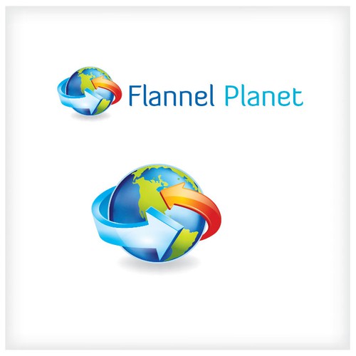 Flannel Planet needs Logo Diseño de flashing