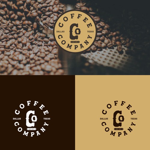 Coffee Company - Open since 1971, ORIGINAL COFFEE ROASTERS OF DALLAS Design by S U T A ™